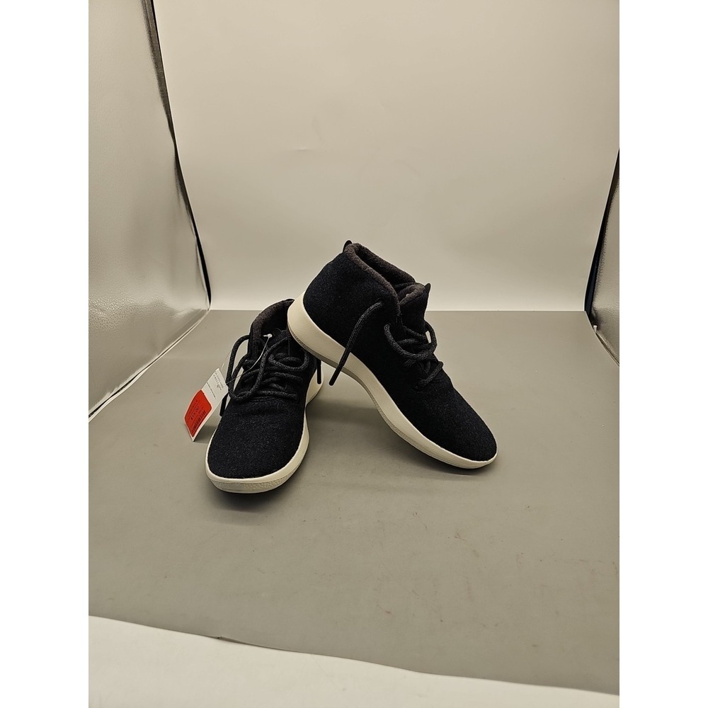 Allbirds Booties Shoes Womens 10 Black Merino Wool Warm Runner Up‎ Mizzle New